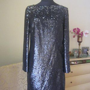 Armani Exchange sequin dress with beautiful sleek open at the back